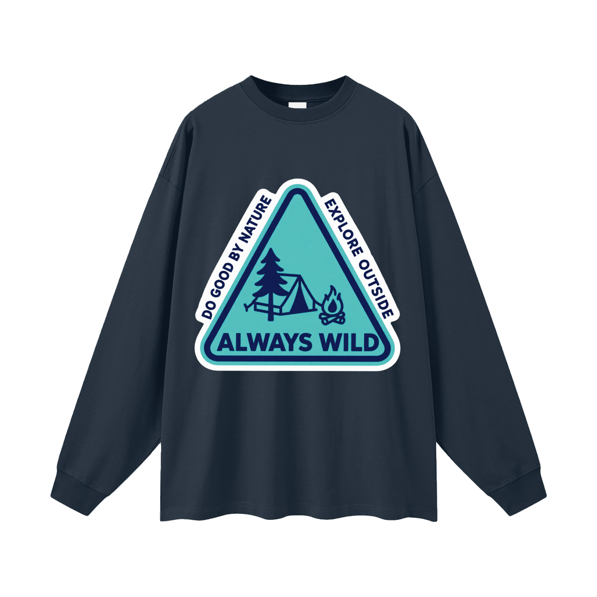 Oversized Unisex Long Sleeve T-Shirt