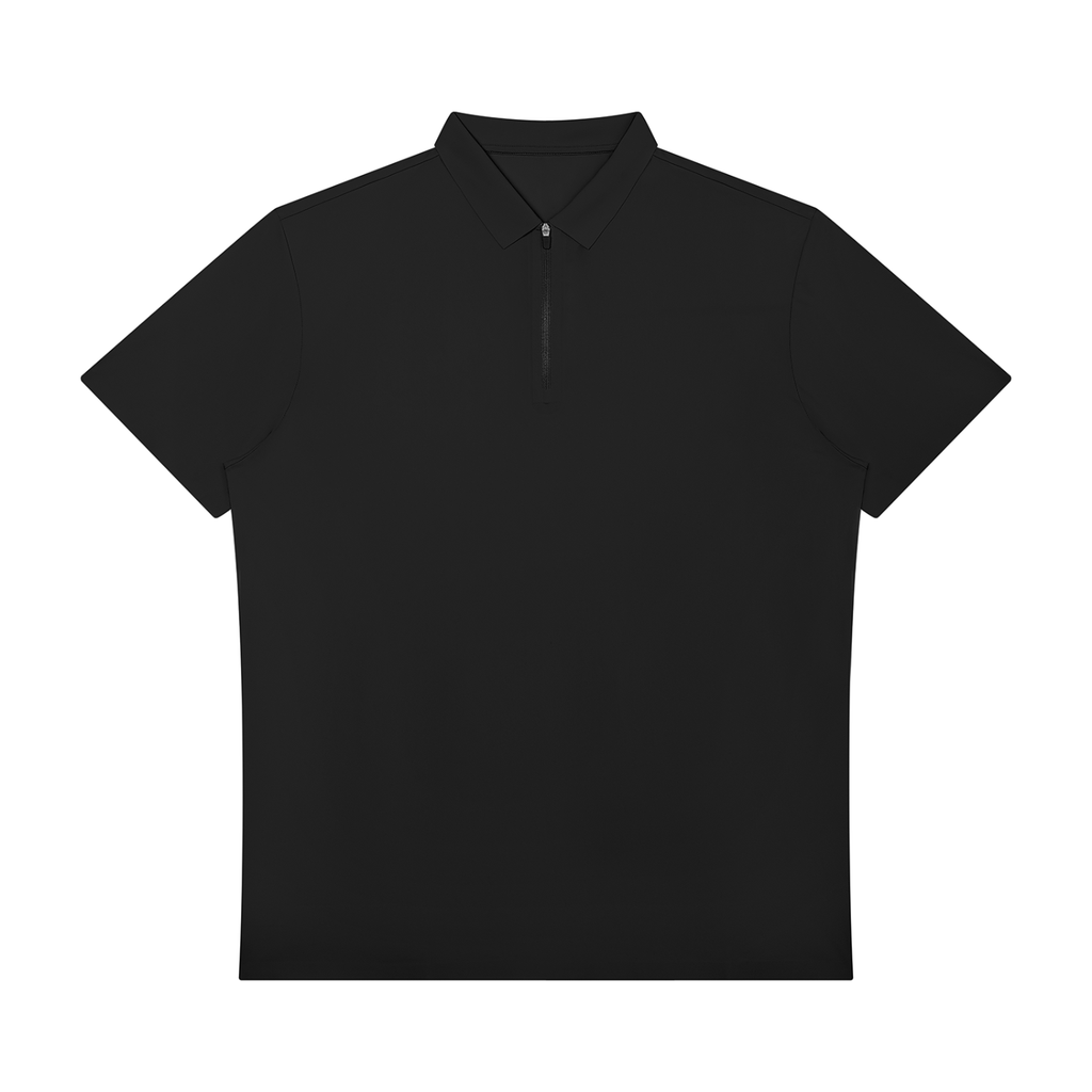 Men's Quarter-Zip Performance Polo Shirt