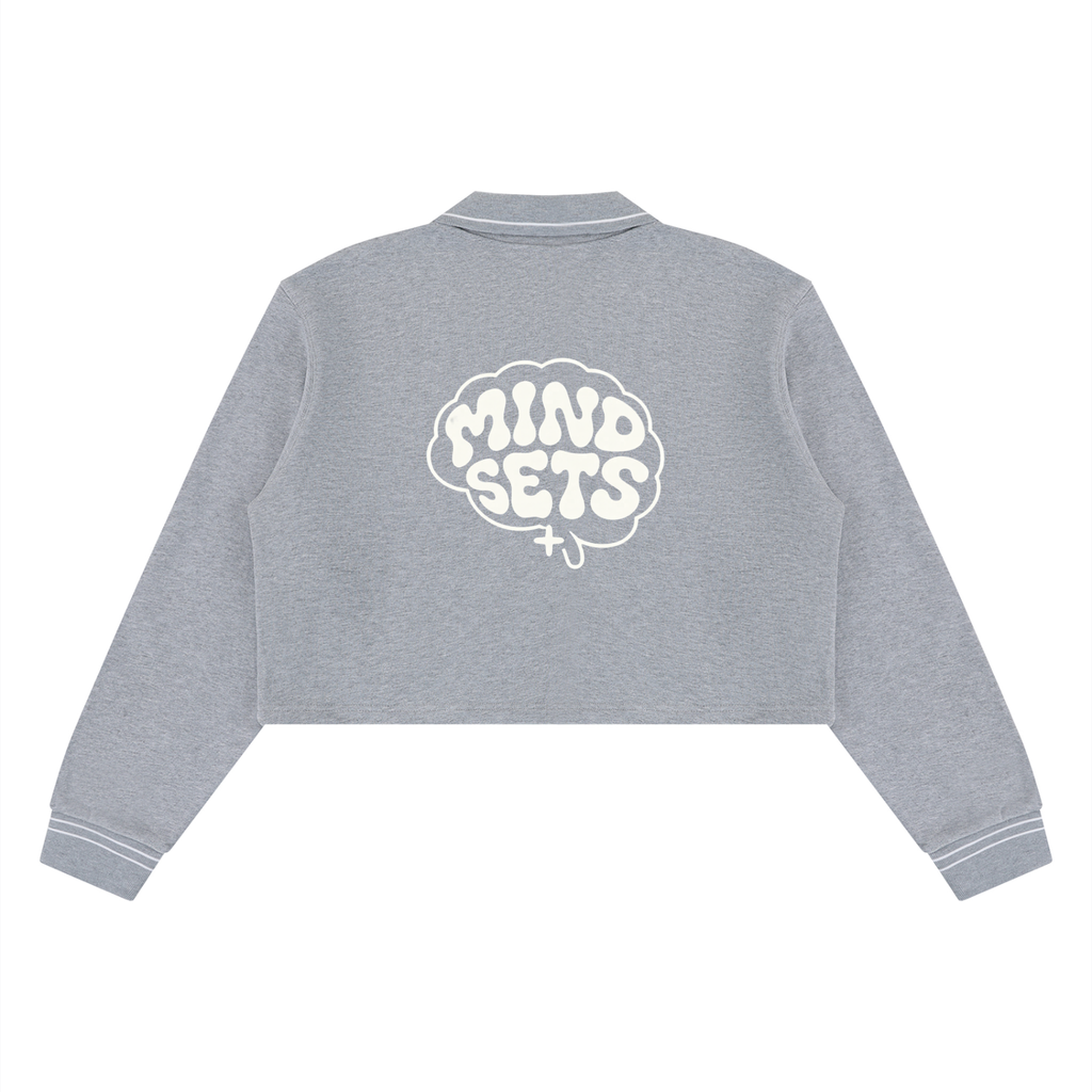 Women’s Crop Collared Sweatshirt