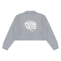 Women’s Crop Collared Sweatshirt