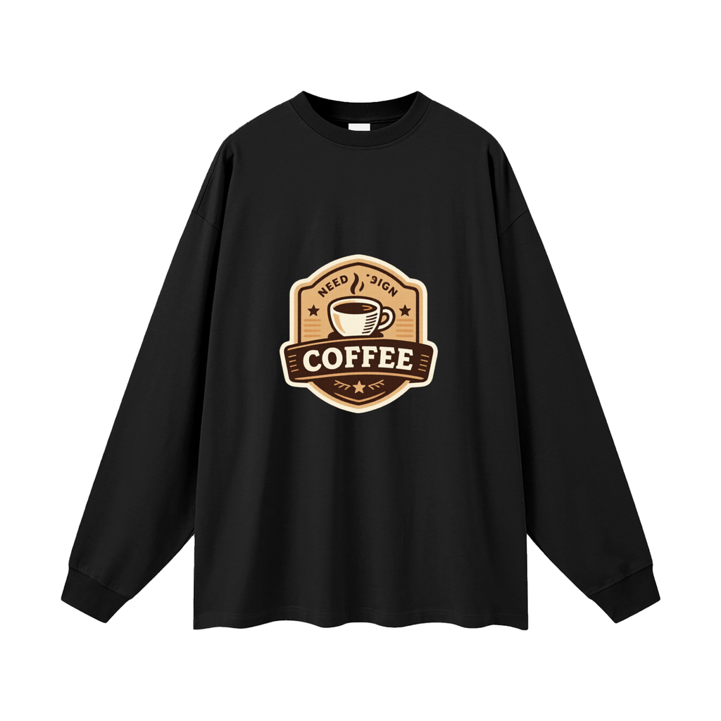 Oversized Unisex Long Sleeve T-Shirt