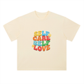 Heavyweight Drop Shoulder Cotton T-Shirt