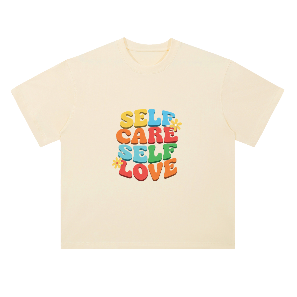 Heavyweight Drop Shoulder Cotton T-Shirt