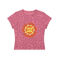 Women’s Leopard Print Crop T-Shirt